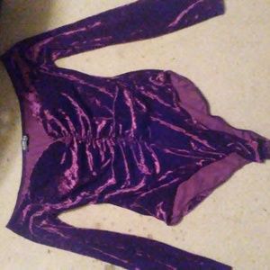 crushin hard body suit- plum